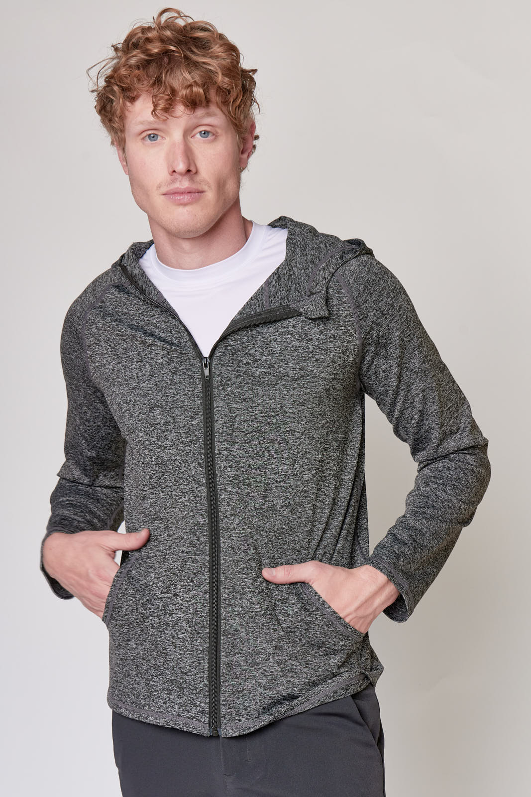 ESSENTIAL HOODIE grey